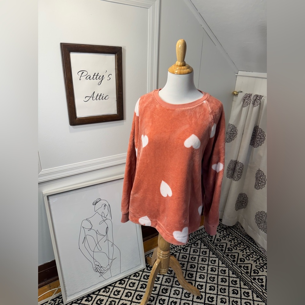 LOFT Coral Fleece Pullover